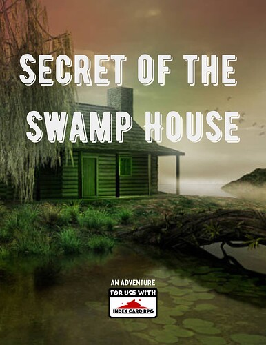 Secret of Swamp House Cover png